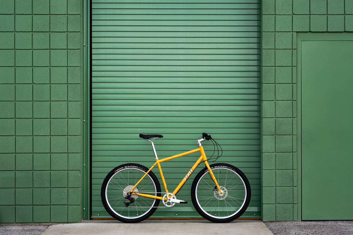 4130 All-Road - Flat Bar - Schoolyard Yellow (10 Speed / UDH)
