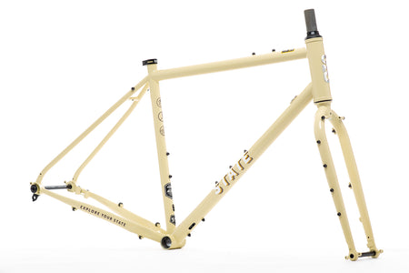 product 4130 All-Road - Frame & Fork Set (UDH) - Dromedary Tan