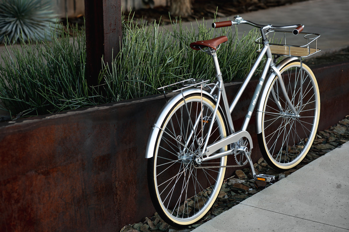 City Bike - Satin Silver (3 Speed)