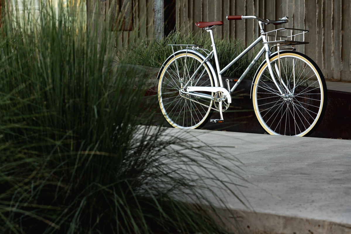 City Bike - Satin Silver (Single-Speed)