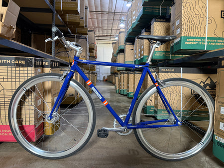 product #1463 – Core Line | Denver Broncos / Riser Bars (Size 54cm, Like-New / Open Box Condition)