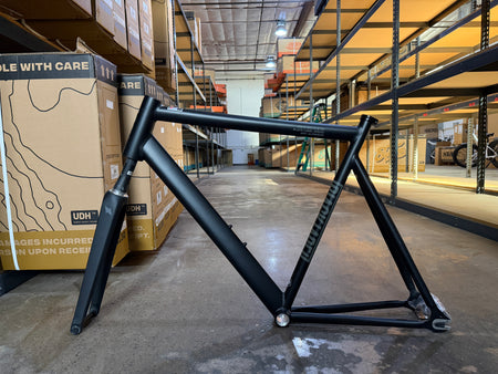 product #1486 – 6061 Single Speed v2 Frameset | Matte Black (Size 59cm, Good Condition)