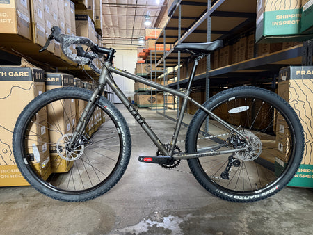 product #1508 – 4130 All-Road (12-Speed UDH) | Raw Phosphate / 650b (Size 43cm / XS, Good Condition)