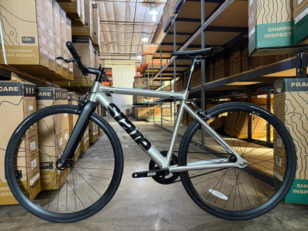 product #1514 – 6061 Black Label v3 | Raw / Riser Bars (Size 49cm, Fair Condition)