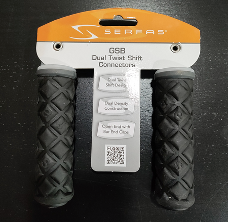 product #RS23 - Serfas Gripshift Grips - Like-New Condition