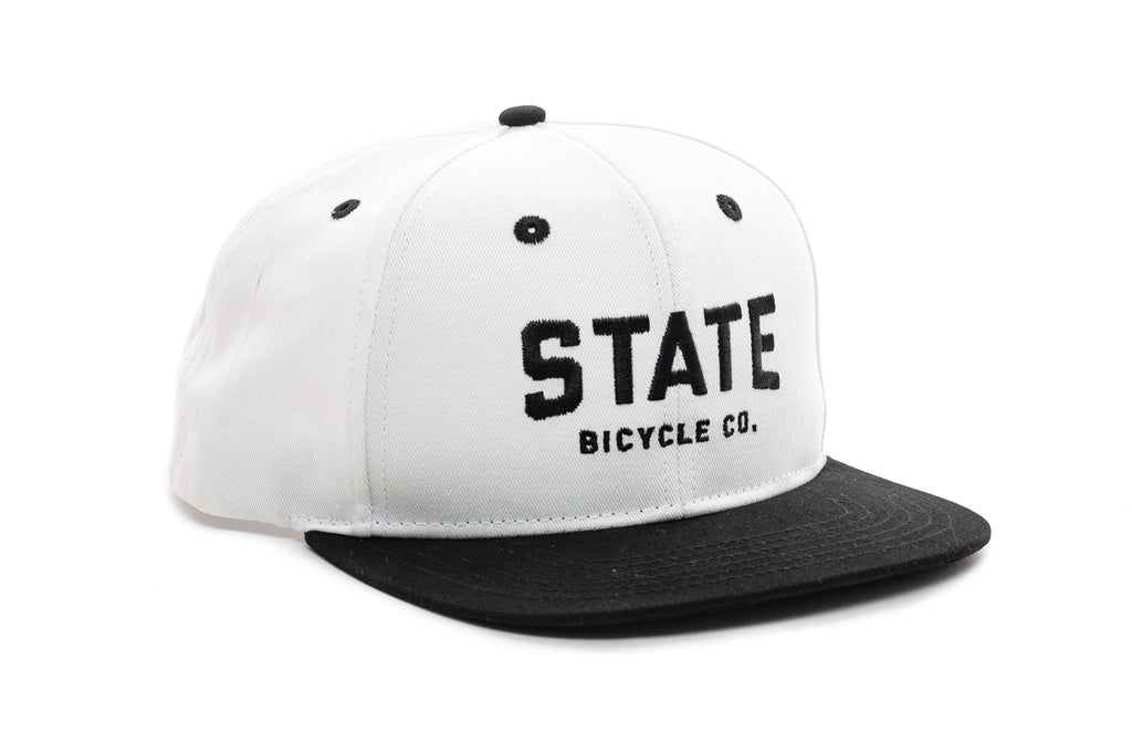 State Bicycle Co. - Cotton Snapback Hat (Off-White)