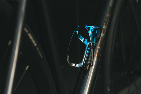 product State Bicycle Co. - Metallic Series Bottle Cage -Glacier (Blue / Silver)