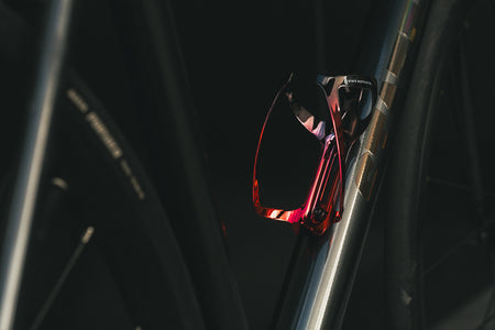 product State Bicycle Co. - Metallic Series Bottle Cage - Trailblazer Red (Red / Black)