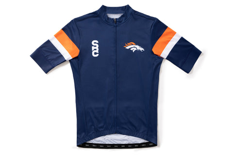 ＃NFLJ-DEN  –  NFLコレクション – サイクリングジャージ – デンバーブロンコス（サイズSMA