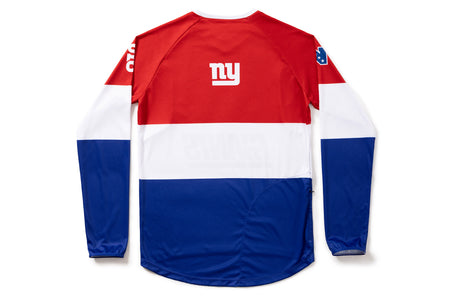 product State Bicycle Co. | NFL Collection – Long-Sleeve MTB Jersey – New York Giants