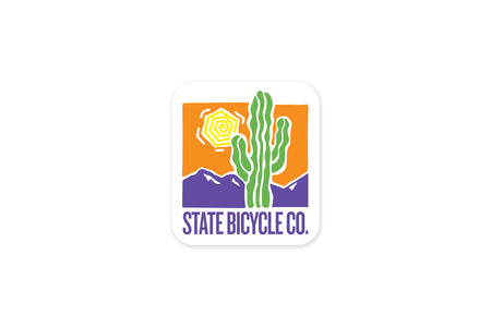product State Bicycle Co. - "Cactus Drip" Vinyl Sticker