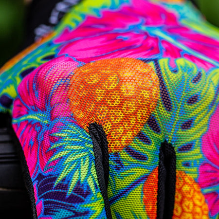 product Summer LITE Gloves - Pineapples of the Caribbean by Handup Gloves-State Bicycle Co.