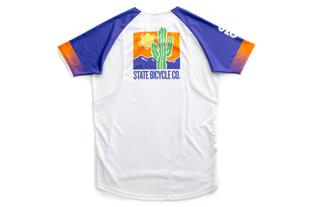 product State Bicycle Co. - "Cactus Drip" - All-Road Tech-T Jersey - Sustainable Clothing Collection
