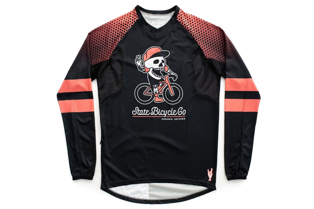 State Bicycle Co. - Skull Kid - All-Road Long-Sleeve Tech-T Jersey
