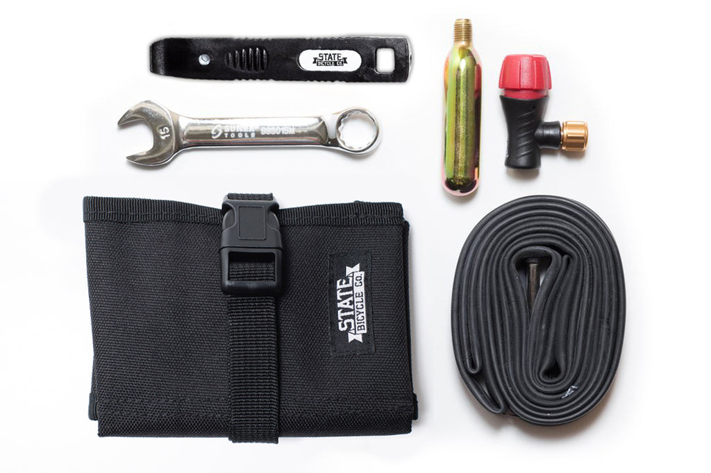 State Bicycle Co. - Bike Roll / Pouch + Flat Tire Tool Set Bundle