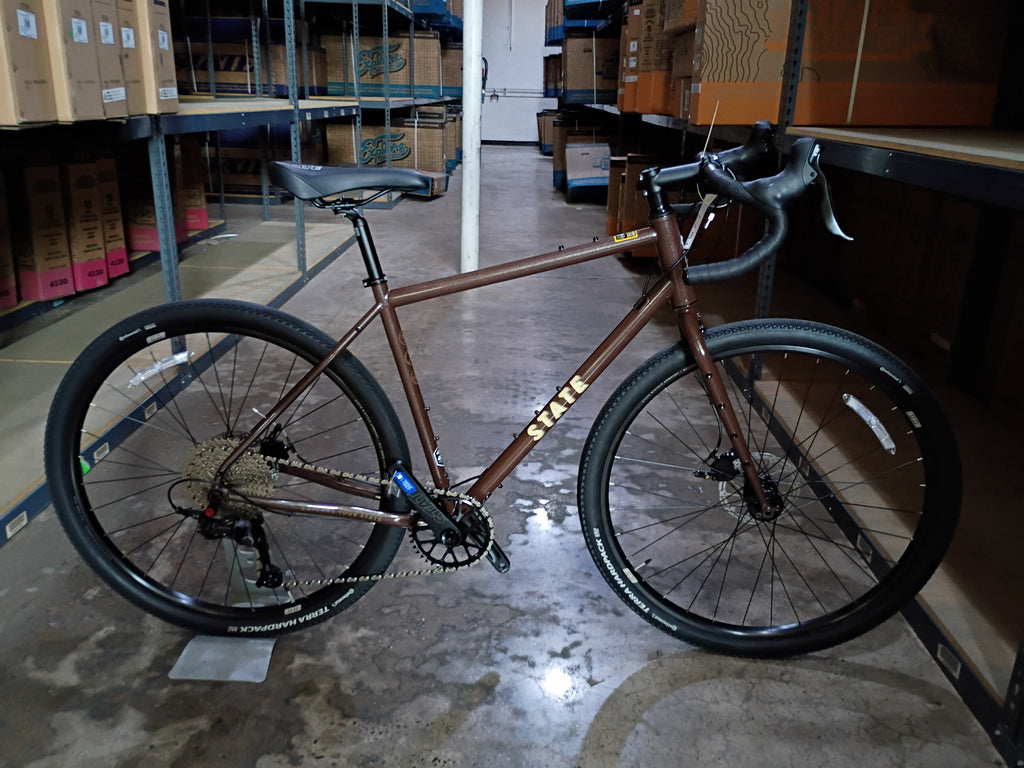 #1627 – 4130 All-Road | Root Beer / Drop Bars / 700c (Size 51cm, Excellent Condition)