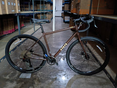 #1627 – 4130 All-Road | Root Beer / Drop Bars / 700c (Size 51cm, Excellent Condition)