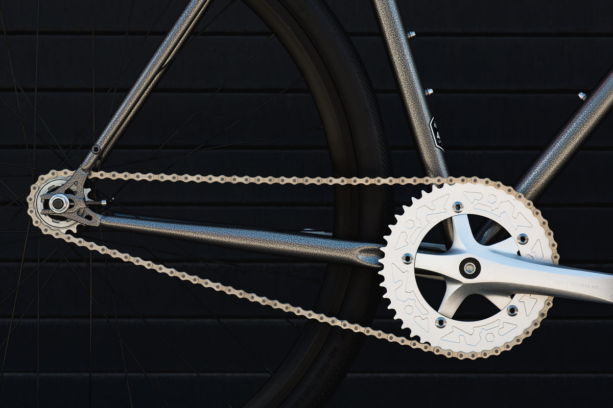 4130 - Hammered Powder Coat – (Fixed Gear / Single-Speed)