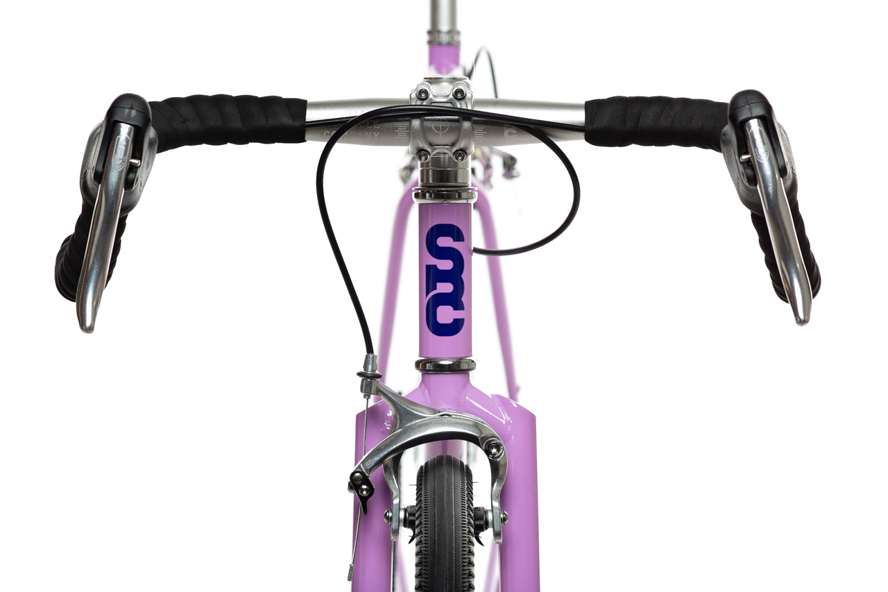 Single speed drop bar brake levers clearance