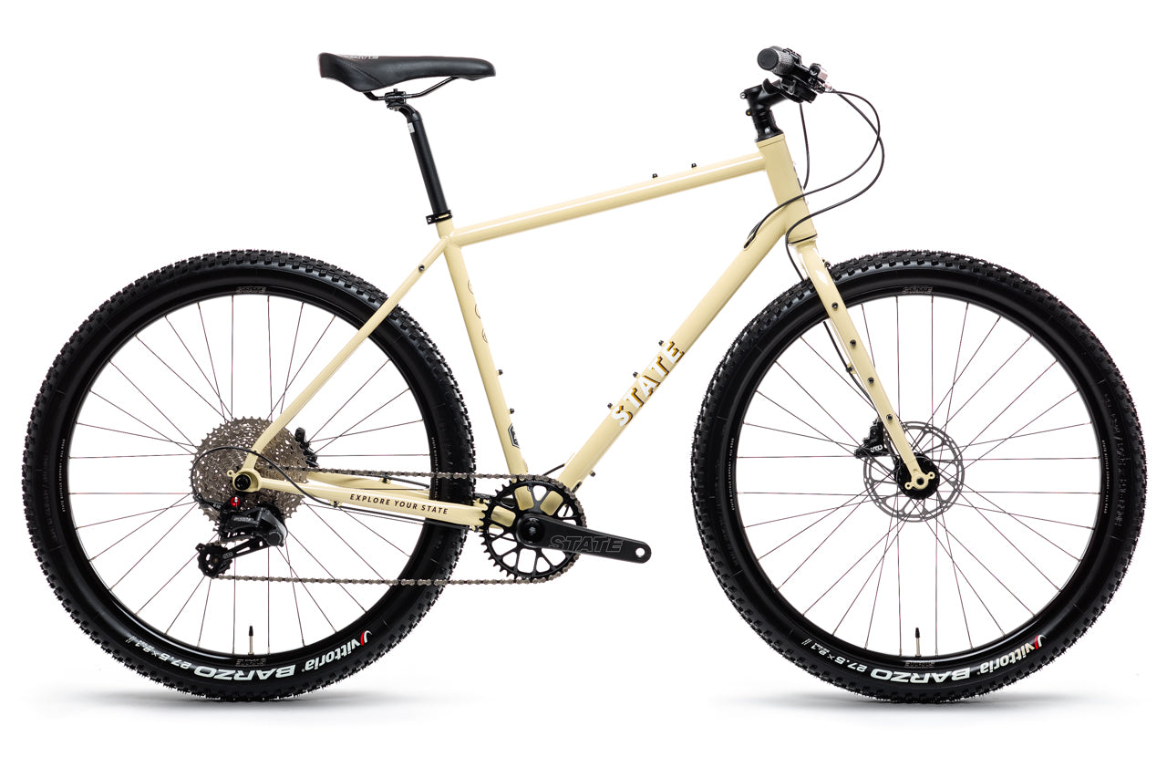 Flat Bar State Bikes 4130 Road 4130 All-Road Flat Bar Turquoise