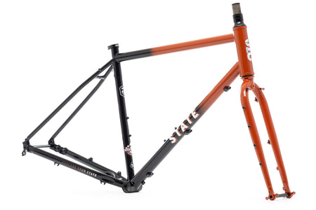 product 4130 All-Road - Frame & Fork Set - Rust Fade