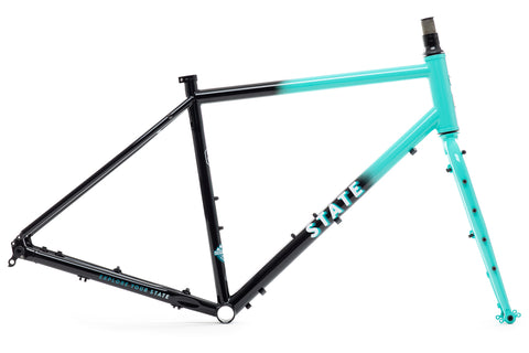 4130 All-Road - Frame & Fork Set - Turquoise Fade
