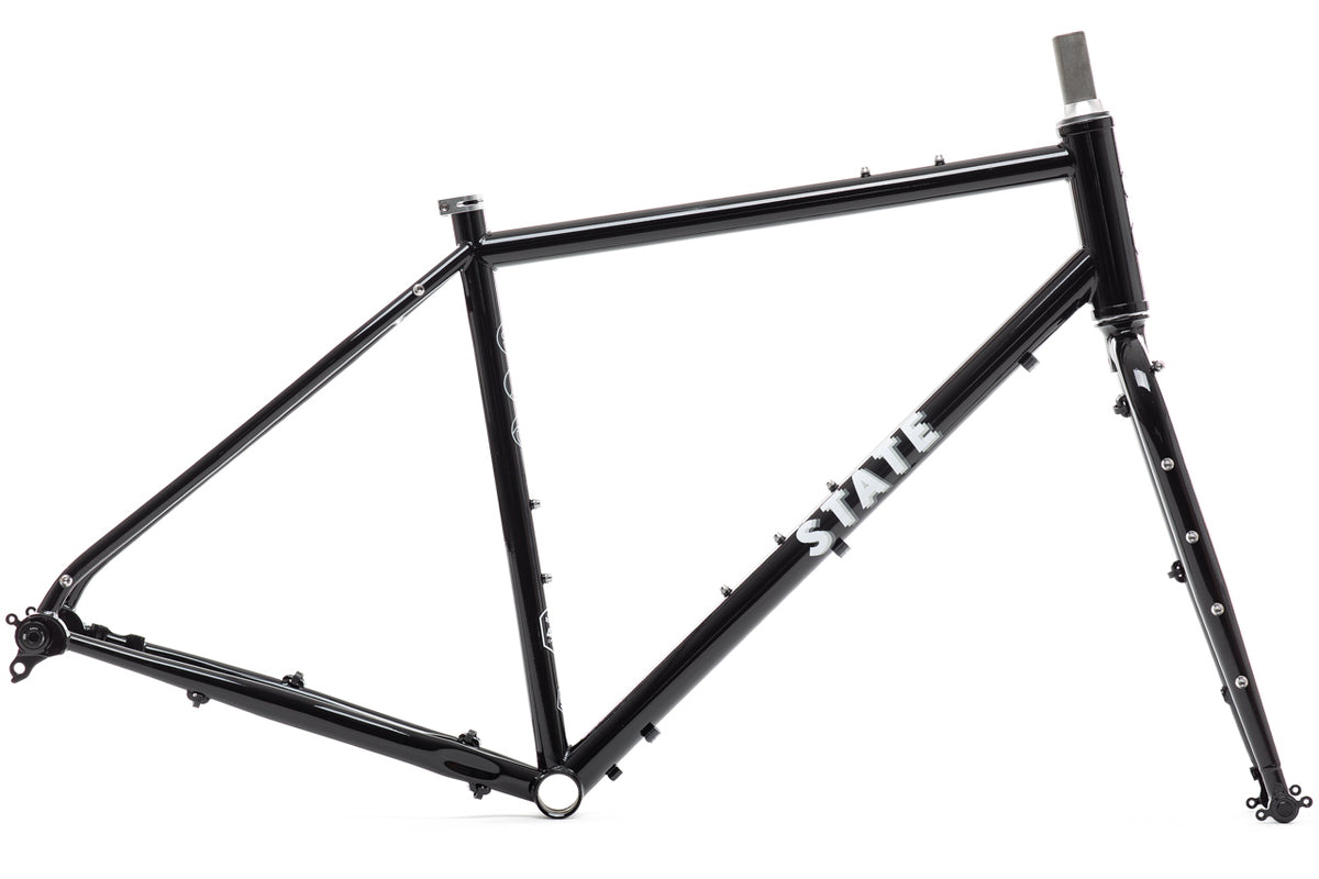 4130 All-Road - Frameset (UDH | External Routing) - Black Stone