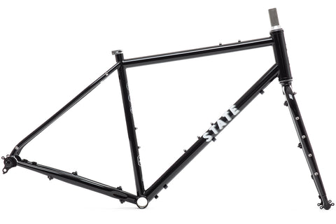 4130 All-Road - Frameset (UDH | External Routing) - Black Stone