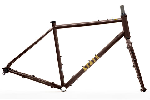 4130 All-Road - Frame & Fork Set (UDH) - Root Beer