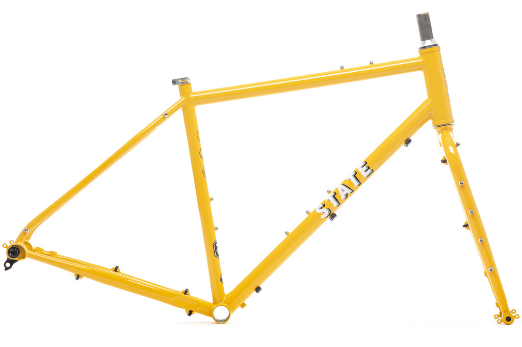4130 All-Road - Frameset (UDH | External Routing) - Schoolyard Yellow