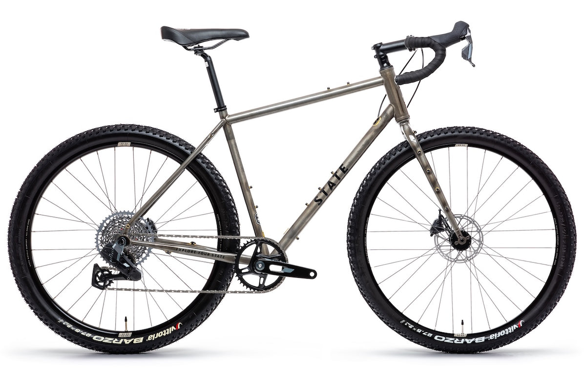 4130 All-Road - Raw Phosphate - SRAM Rival AXS
