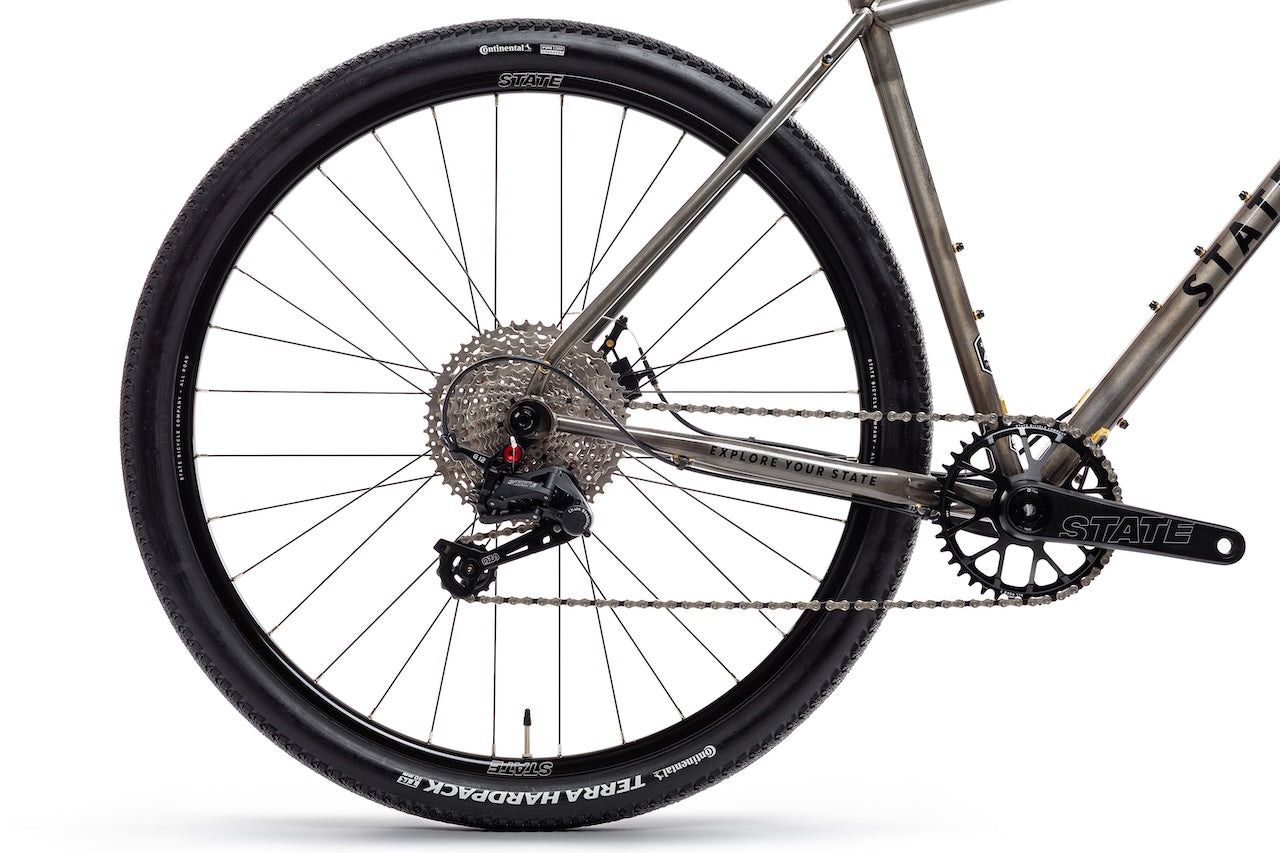 4130 All-Road - Raw Phosphate (12 Speed / UDH) Small ( Riders 5'5