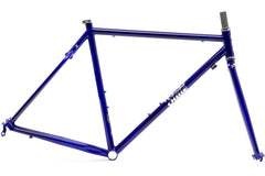4130 Road - Frame & Fork Set - Sapphire & Chrome