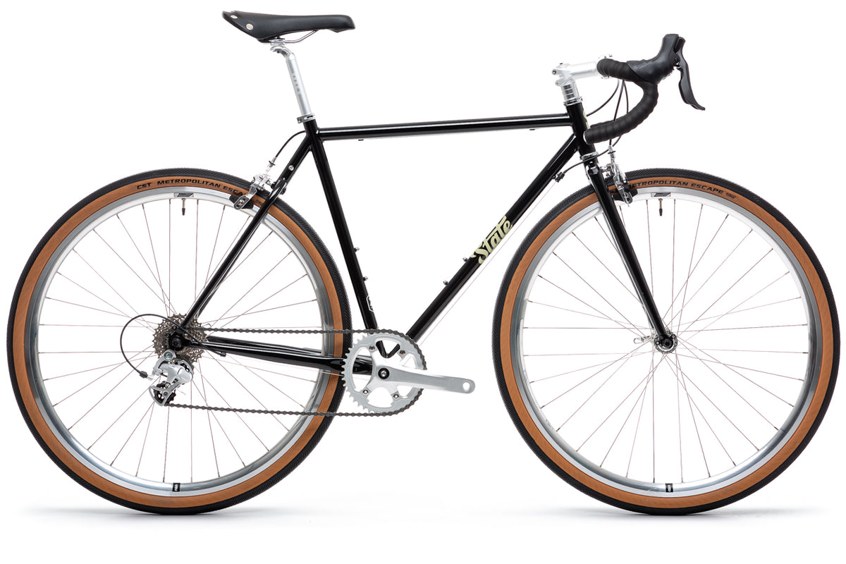 4130 Road v2 - Black & Tan - (8-Speed)