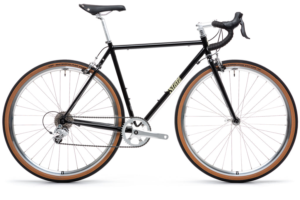 4130 Road v2 - Black & Tan - (8-Speed)