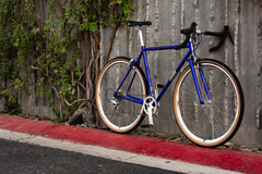 4130 Road v2 - Sapphire & Chrome - (8-Speed)