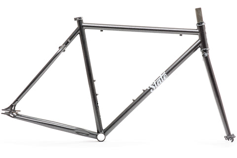 4130 Steel - Fixed Gear / Single-Speed - Frame Set - Hammered Powder Coat