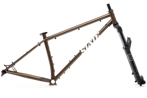 4130 Trail - Mountain Bike - Frame Set - Hammered Tobacco Powdercoat