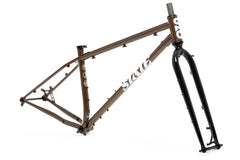 4130 Trail - Mountain Bike - Frame Set - Hammered Tobacco Powdercoat