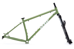 4130 Trail - Mountain Bike - Frame Set - Sagebrush Green