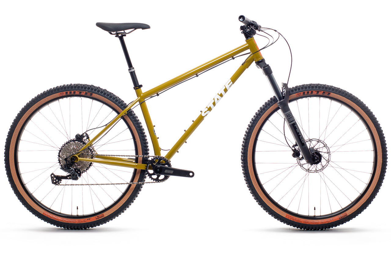 4130 Trail Mountain Bike Patina Gold State Bicycle