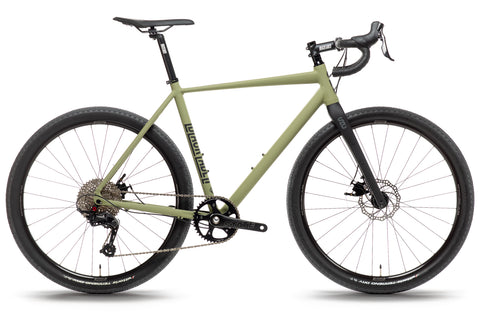 6061 Black Label All-Road - Matte Olive (650b / 700c)-State Bicycle Co.
