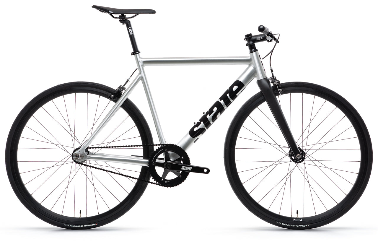 black label rennrad State Bicycle Co. 6061 Black Label v3 - Raw / Black
