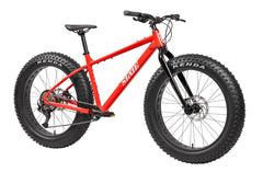 6061 Trail+ v2 Fat Bike - Firehouse Red