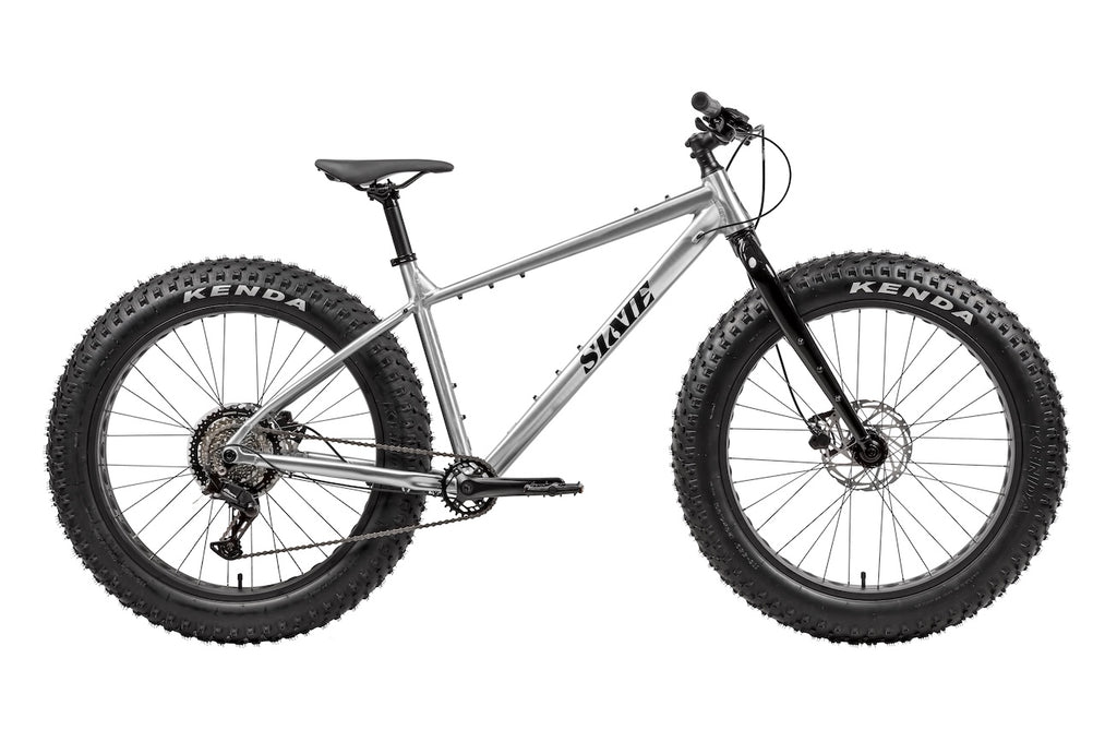 6061 Trail+ v2 Fat Bike - Raw / Black