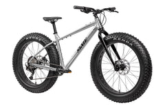6061 Trail+ v2 Fat Bike - Raw / Black