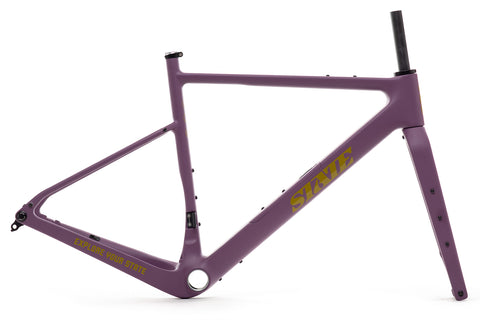 Carbon All-Road v2 Frame & Fork Set - Dusty Merlot