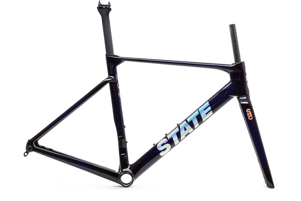 Carbon Road Frame & Fork Set - Midnight Blue