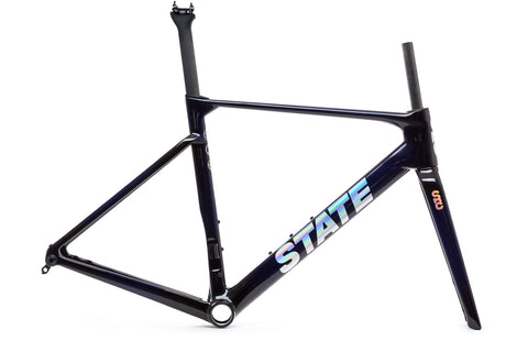 Carbon Road Frame & Fork Set - Midnight Blue