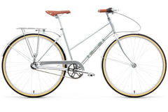 City Bike - Satin Silver (3 Speed)